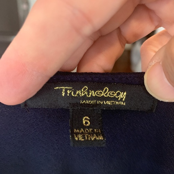 Trinhnology ruffle bottom wrap‎ dress. Worn once. - Picture 3 of 5